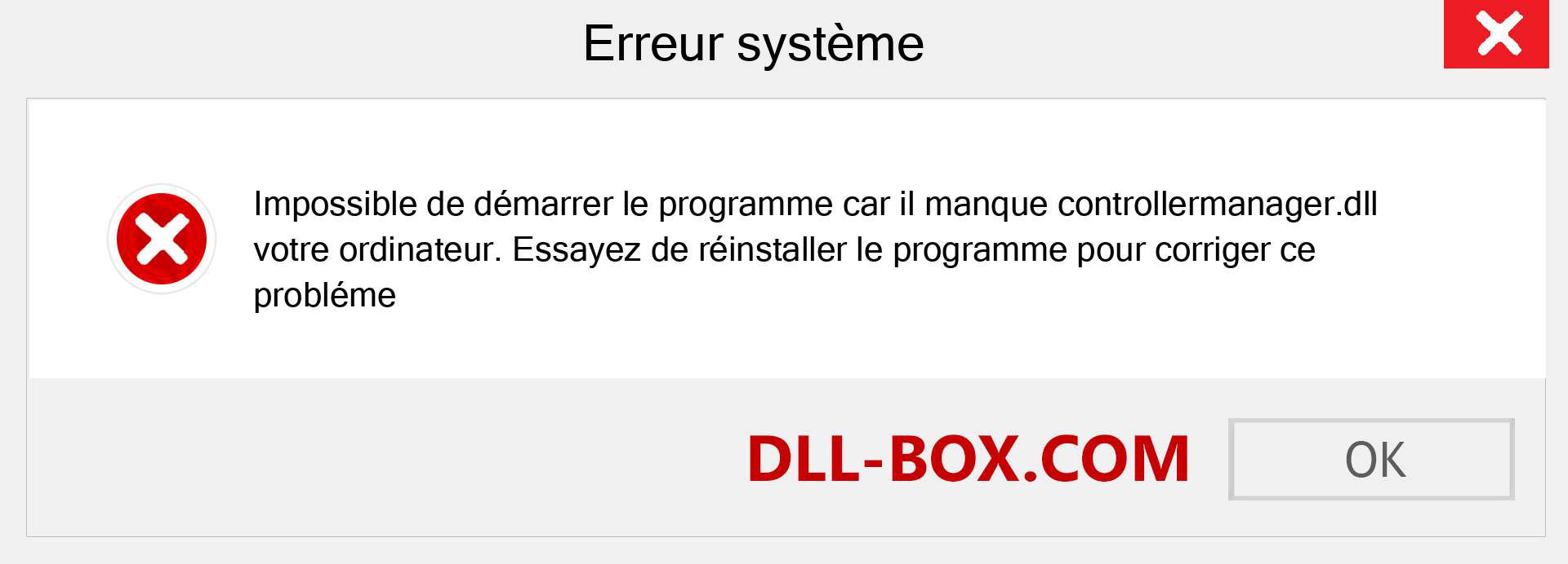 Le fichier controllermanager.dll est manquant ?. Télécharger pour Windows 7, 8, 10 - Correction de l'erreur manquante controllermanager dll sur Windows, photos, images